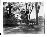 Gravel Road Leading Toward Covered Bridge In Fryeburg by George French