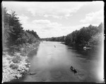 Three Canoes On Saco River by George French