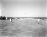 Group Of People Playing Golf At Biddeford Pool by George French