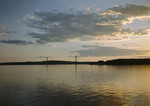 Sunset Over Deer Isle Bridge by George French
