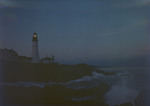 Night Shot Of Portland Head Light, Not Good Quality by George French