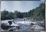 Man Fishing The Swift River In New Hampshire West Of Fryeburg, Maine by George French