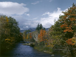 Mountain Views Along The Swift River Near Conway, New Hampshire by George French