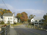 Street Scene In Freedom, New Hampshire by George French