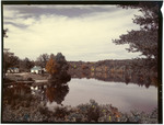 Fall Foliage Along The Edge Of A Pond In Hopkington, New Hampshire by George French