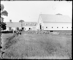 Rural View Of A House And Attached Barn by George French