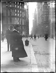 Woman Standing On A New York City Street by George French