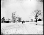 Snow Covered Street Scene by George French
