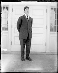 Young Man In A Suit And Cap by George French