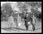 George French With Officials Of The Boy Scouts Of America by George French