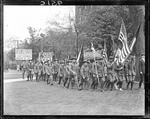 Boy Scouts Marching Across A Field, National Convention Week Event, Nj by George French