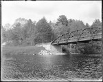 View Of Bridge And Stream, Norway, Me by George French