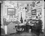 George French In His Dorm Room, Bates College by George French