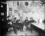 Group Of Young Men In A Dorm Room, Bates College by George French