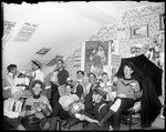 Group Of Students Having A Party In A Dorm Room, Bates College by George French