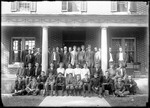 Group In Front Of Monson Hall by George French