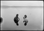 Two Women Wading In A Lake, 'Ma & Mother Swin' by George French