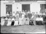 Large Group Of Employees Outside A Manufacturing Company by George French