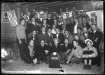 Large Group Of Male College Students, 'sophmore Night' Bates College November 22, 1907 by George French