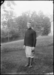 George French Dressed To Play Baseball by George French