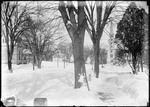 Street Scene In Winter, Monson, Ma by George French