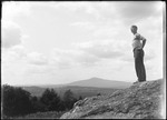 George French Standing On The Summit Of Kezar Mtn. by George French