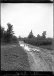 Solitary Man (Will) Waking Down A Muddy Rural Road by George French