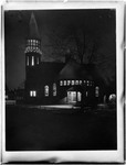 Night Scene Of Westminster Church, New Jersey by George French
