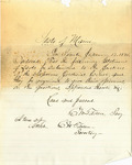 Order to send facts to the Supreme Justice Court by C W. Tildeu