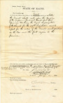 Signatures for a Petition in regards to the Senate calling upon the Justice of the Supreme Judicial Court for their opinions trusting the legal organization of the Senate for the 59th Legislature
