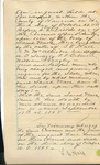 Ware, Sarah: 1898 Coroner Inquest Handwritten Testimony