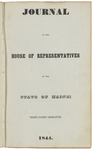 House Journal 1844 by Maine State Legislature (24th: 1844)