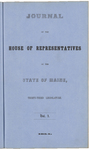 House Journal 1854, vol. 1