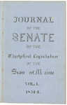 Senate Journal 1851-1852, vol. 1