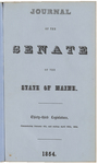 Senate Journal 1854