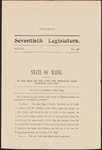 AN ACT to establish a State Flag by Maine State Legislature (70th: 1901)