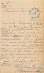 Letter from William Folton Requesting name of doctor from Skowhegan by William Folton