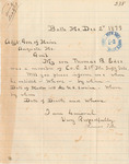 Thomas Edes requesting information about his son's enlistment by Thomas Edes