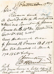 D. H. Dummand requesting a certificate of enlistment and medical information for James Powers