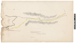 Plan of Location of County Road On Petition of Barrett Spaulding and 26 Others In Forks and Carratunk Plantations, October 31 1866