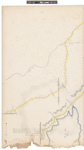 Plan of Location of County Road On Petition of Stephen Chase and Others In Bald Mountain Township, Mayfield, and Moscow, October 1868 Jointly With Piscataquis County by Lewis Wyman, Chandler Baker, Simeon C. Hanson, and Somerset County Commissioners