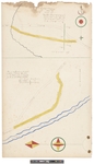 Plan of An Alteration of a County Road On Petition of J.P. Hodsdon and 41 Others in New Portland, June 4th A.D. 1873 by Sylvanus B. Walton, John Russell, Elbridge Pratt, and Somerset County Commissioners