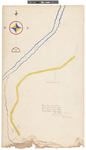 Plan of a Location of a County Road On Petition of Josiah Butler & Others in Starks June 23rd A.D. 1874 by Sylvanus B. Walton, Elbridge G. Pratt, and Samuel B. Crogin