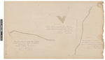 Plan of the Location of a County Road On Petition of Lawrence P. Hill and Others, Inhabitants of Carratunk & Forks Plantations October 28, 1879