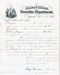 Communication to J.G. Brookes M.D and L. W. Pendleton M.D. inquire and can detain of W. Nelsen Higgins from Governor Alonzo Garcelon by Alonzo Garcelon Governor
