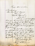 Resignation of Henry A. Graham as Judge of the Police Court in Bangor by Henry A. Graham