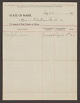 Account with A.F. Williams, M.D. for call to Mrs. John Eason