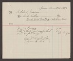 Account with F.W. Ridley for goods delivered to George Griffin