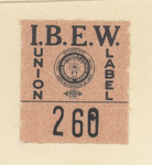 Union label by International Brotherhood of Electrical Workers