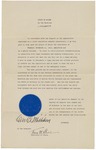 Proclamation Regarding Armistice Day 1919 by Carl E. Milliken